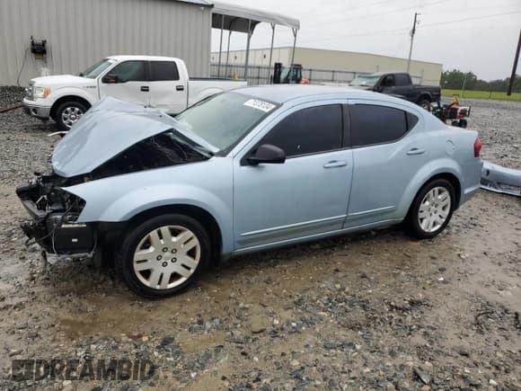 ✅ 2013 Dodge Avenger SE • VIN: 1C3CDZAB4DN590058 • Lot: 71378134. Wystawiony na Copart z przebiegiem 160 794 mil. Bezpłatny archiwum sprzedaży aukcyjnych z USA i szczegółowy raport historii pojazdu na DreamBid. Zdjęcie 1.