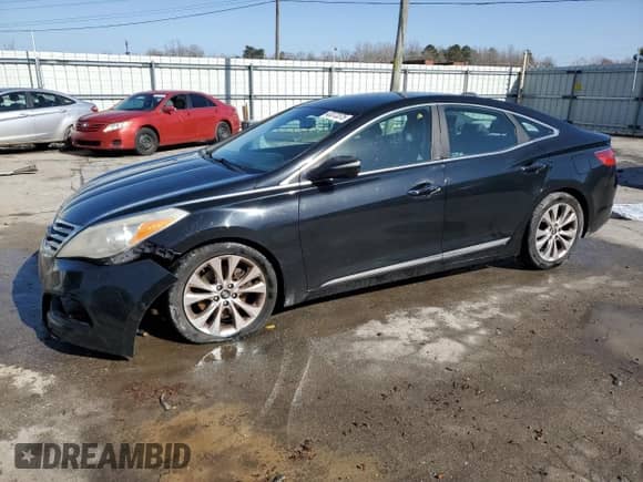 2012 Hyundai Azera z VIN KMHFG4JG4CA172955, wystawiony jako Copart lot #43373375 z przebiegiem 194 117 mil mil oraz Szkoda całkowita • Salvage title. Historia ofert i sprzedaży dostępna na DreamBid. Obrazek 1.