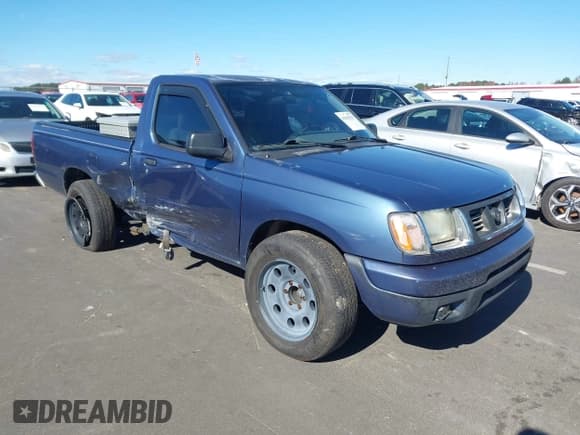 ✅ 2000 Nissan Frontier XE • VIN: 1N6DD21S5YC396872 • Lot: 43642925. Listed on IAAI with 359,896 mi. Free auction sales archive from the USA and detailed vehicle history report at DreamBid. Image 1.