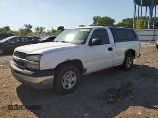 ✅ 2004 Chevrolet Silverado 1500 Work Truck • VIN: 1GCEC14X44Z330803 • Лот: 63054345. Опубликован ранее на Copart с пробегом 277 216 миль. Бесплатный доступ к архиву аукционных продаж из США и подробный отчёт об истории автомобиля на DreamBid. Изображение 1.