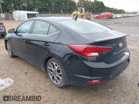 ✅ 2020 Hyundai Elantra Limited • VIN: KMHD84LF2LU057469 • Lot: 42028314. Listed on IAAI with 82,177 mi. Free auction sales archive from the USA and detailed vehicle history report at DreamBid. Image 3.