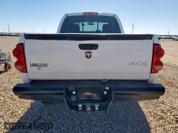 2007 Dodge 1500 SLT with VIN 1D7HU18237S193929, listed as a Copart auction lot 91110765 with 205,154 mi miles and Clean title. Bid and sale history available at DreamBid. Image 6.