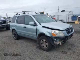 ✅ 2003 Honda Pilot EX • VIN: 2HKYF18793H583183 • Lot: 42141520. Listed on IAAI with 236,380 mi. Free auction sales archive from the USA and detailed vehicle history report at DreamBid. Image 1.