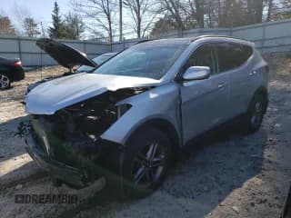 ✅ 2017 Hyundai Santa Fe 2.4L • VIN: 5XYZUDLB9HG384222 • Лот: 45203183. Опубликован ранее на Copart с пробегом 79 252 миль. Бесплатный доступ к архиву аукционных продаж из США и подробный отчёт об истории автомобиля на DreamBid. Изображение 1.