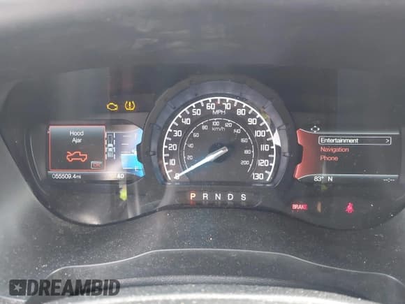 ✅ 2019 Ford Ranger Lariat • VIN: 1FTER4EH2KLA81568 • Lot: 43185315. Listed on IAAI with 55,509 mi. Free auction sales archive from the USA and detailed vehicle history report at DreamBid. Image 7.