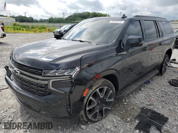 ✅ 2021 Chevrolet Suburban RST • VIN: 1GNSKEKD5MR194467 • Lot: 59403815. Listed on Copart with 76,408 mi. Free auction sales archive from the USA and detailed vehicle history report at DreamBid. Image 1.