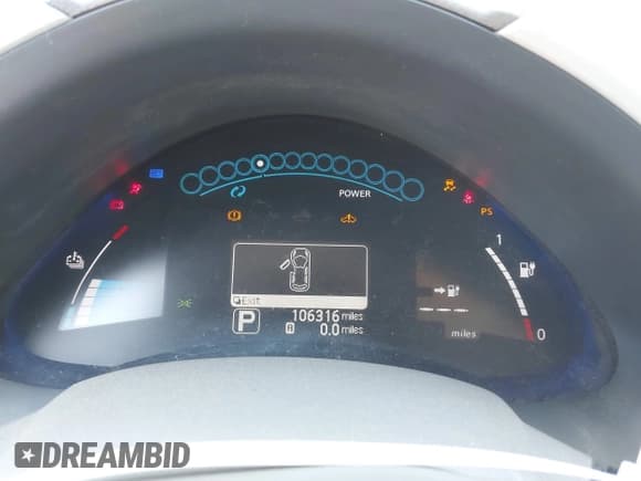 ✅ 2011 Nissan LEAF SL • VIN: JN1AZ0CP0BT001589 • Лот: 42738430. Опубликован ранее на IAAI с пробегом 106 316 миль. Бесплатный доступ к архиву аукционных продаж из США и подробный отчёт об истории автомобиля на DreamBid. Изображение 7.