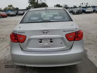 2009 Hyundai Elantra GLS z VIN KMHDU46D39U665208, wystawiony jako Copart lot #71358784 z przebiegiem 305 319 mil mil oraz Szkoda całkowita • Salvage title. Historia ofert i sprzedaży dostępna na DreamBid. Obrazek 6.