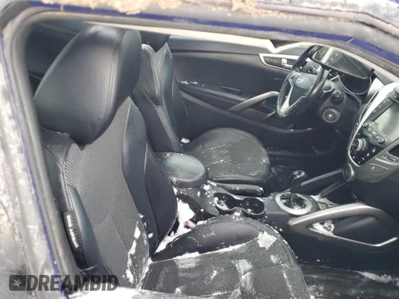 ✅ 2012 Hyundai Veloster w/Gray Int • VIN: KMHTC6AD8CU062585 • Lot: 88323585. Listed on Copart with Not provided. Free auction sales archive from the USA and detailed vehicle history report at DreamBid. Image 10.