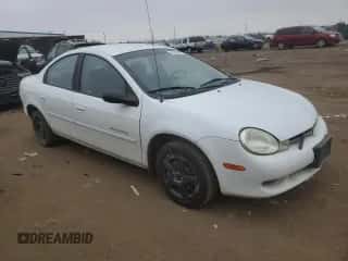 2000 Dodge Neon Highline with VIN 1B3ES46C9YD678129, listed as a Copart auction lot 44849585 with 208,641 mi miles and Salvage title. Bid and sale history available at DreamBid. Image 4.