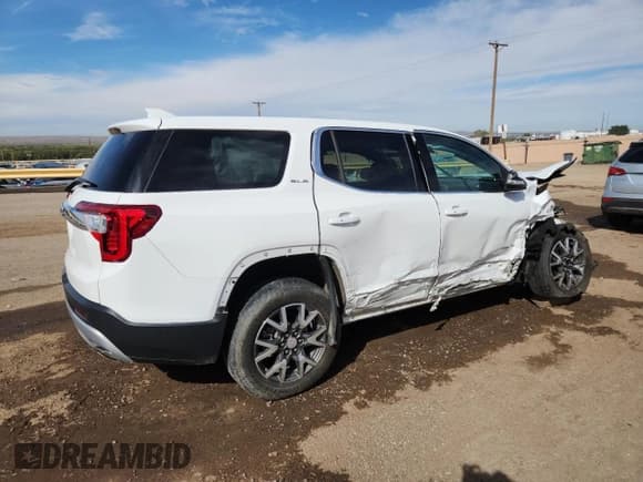 ✅ 2020 GMC Acadia SLE • VIN: 1GKKNKLS7LZ236538 • Lot: 89556445. Listed on Copart with 50,553 mi. Free auction sales archive from the USA and detailed vehicle history report at DreamBid. Image 3.