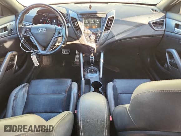 ✅ 2016 Hyundai Veloster Turbo • VIN: KMHTC6AE6GU297193 • Lot: 91135935. Listed on Copart with 74,621 mi. Free auction sales archive from the USA and detailed vehicle history report at DreamBid. Image 8.