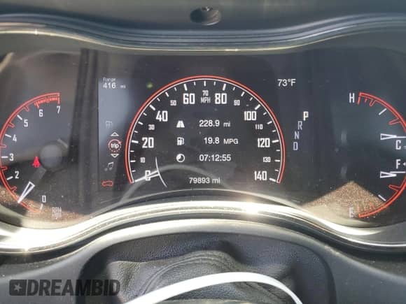 2018 Dodge Durango R/T with VIN 1C4SDJCT4JC269367, listed as a Copart auction lot 64676495 with 79,893 mi miles and Salvage title. Bid and sale history available at DreamBid. Image 9.