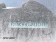 ✅ 2020 Chrysler Pacifica Touring • VIN: 2C4RC1FG8LR124245 • Lot: 43419801. Listed on IAAI with 130,094 mi. Free auction sales archive from the USA and detailed vehicle history report at DreamBid. Image 9.