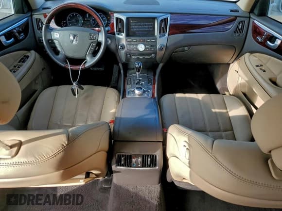 ✅ 2013 Hyundai Equus Signature • VIN: KMHGH4JH8DU065417 • Lot: 95736695. Listed on Copart with 75,922 mi. Free auction sales archive from the USA and detailed vehicle history report at DreamBid. Image 8.