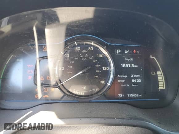 2017 Hyundai Ioniq Blue с VIN KMHC65LC4HU040015, выставлен на аукционе Copart как лот 79879814 с пробегом 115 452 миль миль и Списание • Salvage title. История ставок и продаж доступна на DreamBid. Изображение 9.