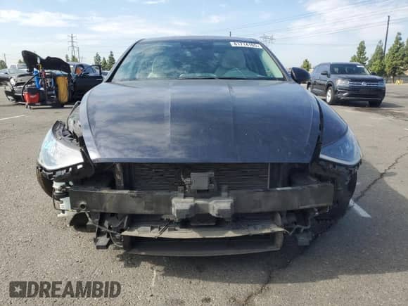 ✅ 2020 Hyundai Sonata Blue • VIN: KMHL24JJ1LA015266 • Лот: 81714165. Опубликован ранее на Copart с пробегом 118 939 миль. Бесплатный доступ к архиву аукционных продаж из США и подробный отчёт об истории автомобиля на DreamBid. Изображение 5.