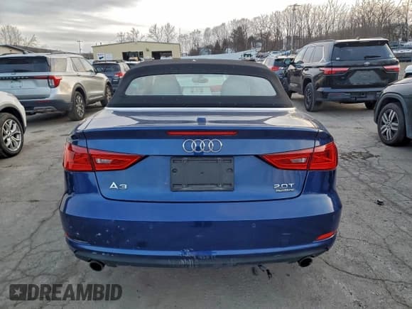 ✅ 2015 Audi A3 • VIN: WAU7FLFF7F1142176 • Lot: 95694275. Listed on Copart with 48,325 mi. Free auction sales archive from the USA and detailed vehicle history report at DreamBid. Image 6.