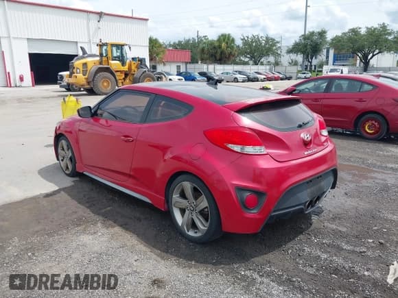 ✅ 2013 Hyundai Veloster Turbo • VIN: KMHTC6AE2DU129756 • Lot: 43147167. Listed on IAAI with 88,763 mi. Free auction sales archive from the USA and detailed vehicle history report at DreamBid. Image 3.