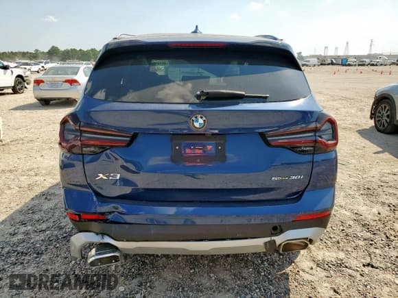 ✅ 2024 BMW X3 sDrive30i • VIN: WBX47DP09RN299159 • Лот: 85147975. Опубликован ранее на Copart с пробегом 2 469 миль. Бесплатный доступ к архиву аукционных продаж из США и подробный отчёт об истории автомобиля на DreamBid. Изображение 6.