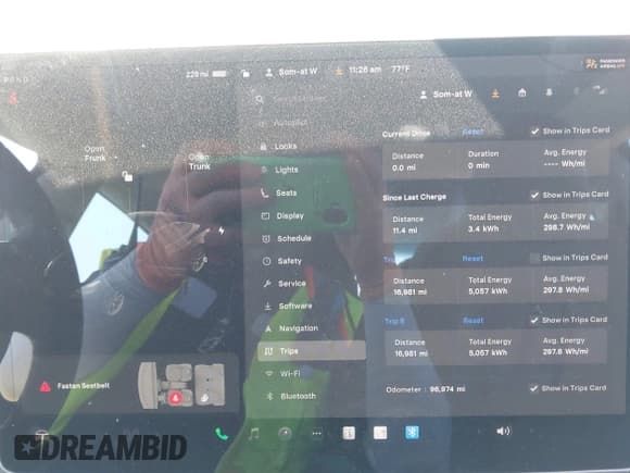 ✅ 2020 Tesla Model 3 Long Range • VIN: 5YJ3E1EB2LF710425 • Lot: 43072960. Wystawiony na IAAI z przebiegiem 96 974 mil. Bezpłatny archiwum sprzedaży aukcyjnych z USA i szczegółowy raport historii pojazdu na DreamBid. Zdjęcie 7.