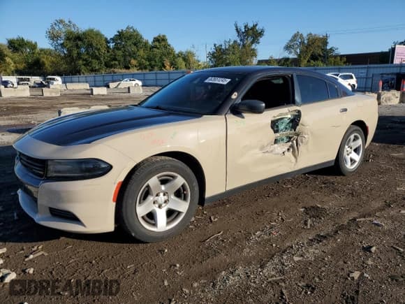 ✅ 2015 Dodge Charger Police • VIN: 2C3CDXAGXFH833464 • Лот: 82651245. Опубликован ранее на Copart с пробегом 142 102 миль. Бесплатный доступ к архиву аукционных продаж из США и подробный отчёт об истории автомобиля на DreamBid. Изображение 1.