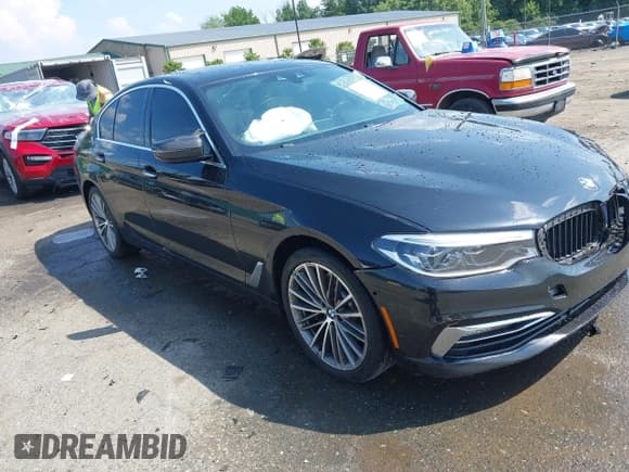 ✅ 2018 BMW 5 Series 540i xDrive • VIN: WBAJE7C50JWC56336 • Lot: 42647182. Listed on IAAI with 99,403 mi. Free auction sales archive from the USA and detailed vehicle history report at DreamBid. Image 1.