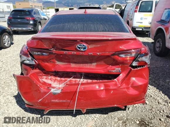 2021 Toyota Camry Hybrid SE с VIN 4T1S31AK1MU030432, выставлен на аукционе Copart как лот 81759285 с пробегом 46 054 миль миль и Списание • Salvage title. История ставок и продаж доступна на DreamBid. Изображение 6.