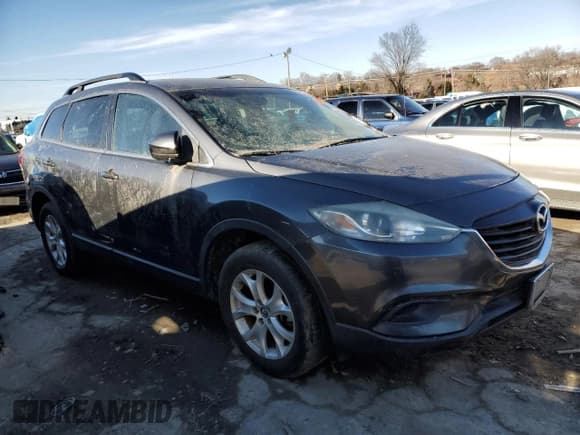 ✅ 2013 Mazda CX-9 Sport • VIN: JM3TB2BA6D0409223 • Lot: 45702235. Wystawiony na Copart z przebiegiem 261 352 mil. Bezpłatny archiwum sprzedaży aukcyjnych z USA i szczegółowy raport historii pojazdu na DreamBid. Zdjęcie 4.