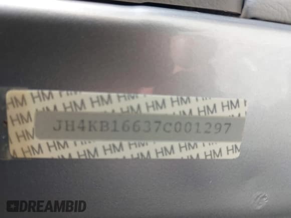 ✅ 2007 Acura RL Technology • VIN: JH4KB16637C001297 • Лот: 41991707. Опубликован ранее на IAAI с пробегом 128 000 миль. Бесплатный доступ к архиву аукционных продаж из США и подробный отчёт об истории автомобиля на DreamBid. Изображение 9.