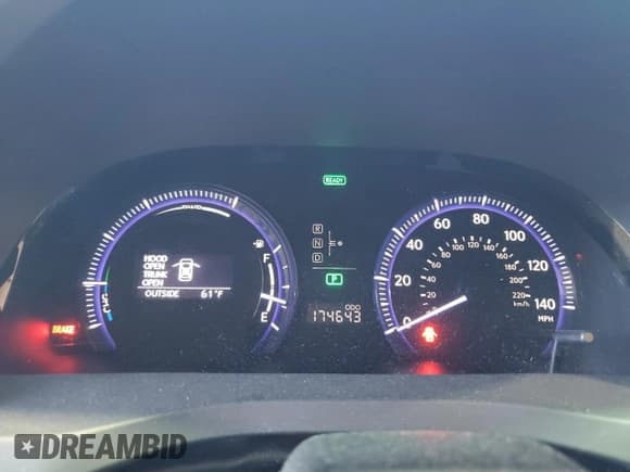 ✅ 2010 Lexus HS 250h • VIN: JTHBB1BA3A2012663 • Лот: 81387964. Опубликован ранее на Copart с пробегом 174 643 миль. Бесплатный доступ к архиву аукционных продаж из США и подробный отчёт об истории автомобиля на DreamBid. Изображение 9.