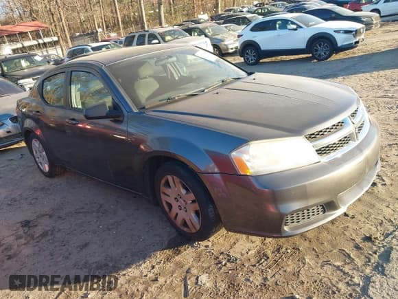 ✅ 2014 Dodge Avenger SE • VIN: 1C3CDZAB8EN216991 • Лот: 41280397. Опубликован ранее на IAAI с пробегом 325 903 миль. Бесплатный доступ к архиву аукционных продаж из США и подробный отчёт об истории автомобиля на DreamBid. Изображение 1.