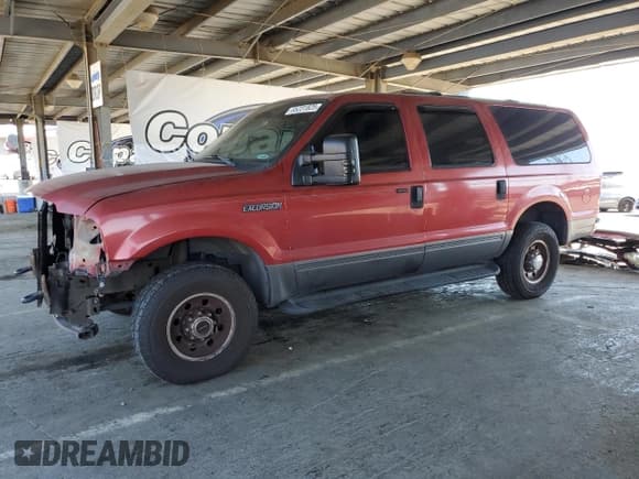 ✅ 2004 Ford Excursion Special Serv • VIN: 1FMNU41S74EA00227 • Лот: 65231825. Опубликован ранее на Copart с пробегом 63 875 миль. Бесплатный доступ к архиву аукционных продаж из США и подробный отчёт об истории автомобиля на DreamBid. Изображение 1.