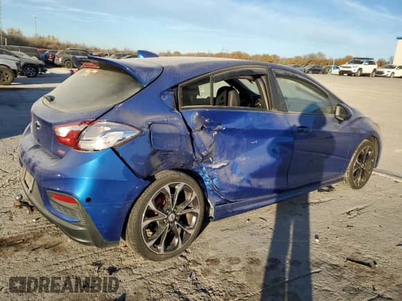 2019 Chevrolet Cruze Diesel с VIN 3G1BH6SE9KS577028, выставлен на аукционе Copart как лот 83044734 с пробегом 92 942 миль миль и Списание • Salvage title. История ставок и продаж доступна на DreamBid. Изображение 3.