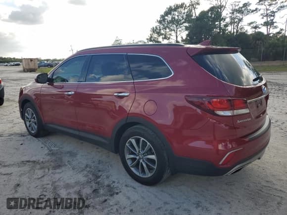 ✅ 2017 Hyundai Santa Fe SE • VIN: KM8SM4HF2HU221144 • Lot: 90452555. Listed on Copart with 141,668 mi. Free auction sales archive from the USA and detailed vehicle history report at DreamBid. Image 2.