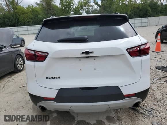 2019 Chevrolet Blazer with VIN 3GNKBGRS2KS697917, listed as a Copart auction lot 66687444 with 53,515 mi miles and Non repairable. Bid and sale history available at DreamBid. Image 6.