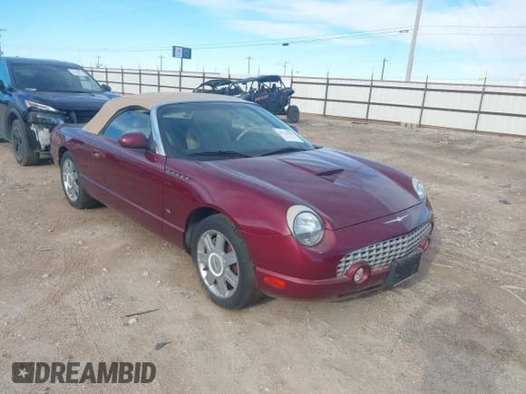 ✅ 2004 Ford Thunderbird Deluxe • VIN: 1FAHP60A34Y109432 • Лот: 43735762. Опубликован ранее на IAAI с пробегом 40 918 миль. Бесплатный доступ к архиву аукционных продаж из США и подробный отчёт об истории автомобиля на DreamBid. Изображение 1.
