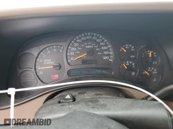 ✅ 2005 Chevrolet Suburban LT • VIN: 3GNFK16Z55G254040 • Lot: 43133425. Listed on Copart with 184,755 mi. Free auction sales archive from the USA and detailed vehicle history report at DreamBid. Image 9.