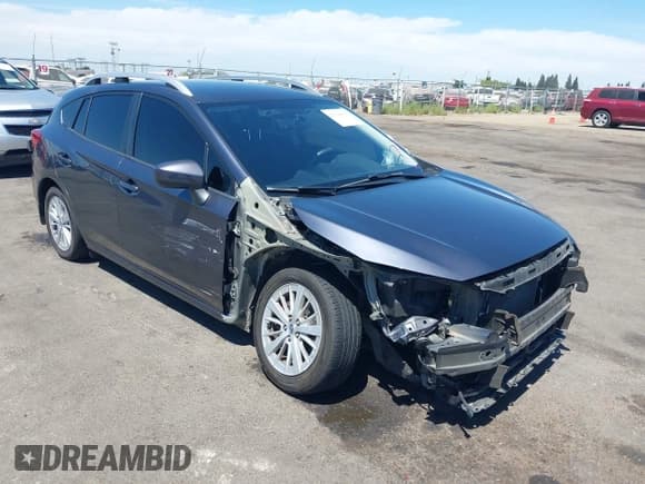 ✅ 2017 Subaru Impreza Premium • VIN: 4S3GTAD64H3744799 • Lot: 42934658. Listed on IAAI with 60,250 mi. Free auction sales archive from the USA and detailed vehicle history report at DreamBid. Image 6.