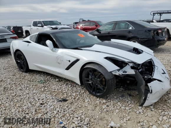 2018 Chevrolet Corvette 2LT с VIN 1G1YD2D70J5101448, выставлен на аукционе Copart как лот 43195995 с пробегом 34 473 миль миль и Списание • Salvage title. История ставок и продаж доступна на DreamBid. Изображение 4.