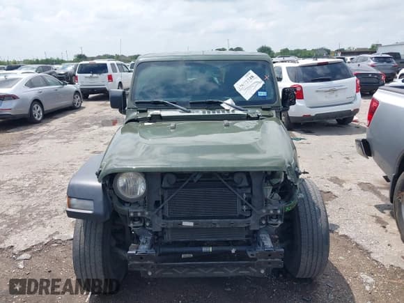 ✅ 2021 Jeep Wrangler Unlimited Sport S • VIN: 1C4HJXDG0MW510836 • Lot: 42072748. Listed on IAAI with 87,960 mi. Free auction sales archive from the USA and detailed vehicle history report at DreamBid. Image 13.