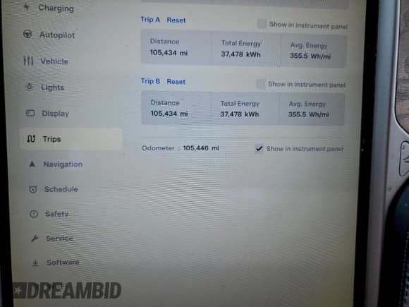 ✅ 2019 Tesla Model S 75D • VIN: 5YJSA1E24KF305902 • Lot: 93987205. Wystawiony na Copart z przebiegiem 105 446 mil. Bezpłatny archiwum sprzedaży aukcyjnych z USA i szczegółowy raport historii pojazdu na DreamBid. Zdjęcie 9.