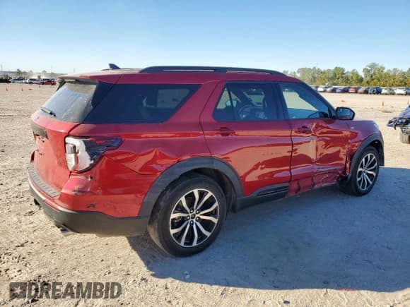 ✅ 2022 Ford Explorer ST-Line • VIN: 1FMSK7KH7NGB64175 • Лот: 92243555. Опубликован ранее на Copart с пробегом 51 256 миль. Бесплатный доступ к архиву аукционных продаж из США и подробный отчёт об истории автомобиля на DreamBid. Изображение 3.