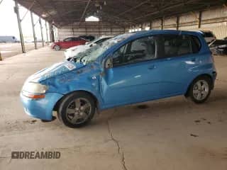 2006 Chevrolet Aveo LT with VIN KL1TG66666B653461, listed as a Copart auction lot 71674235 with 151,925 mi miles and Salvage title. Bid and sale history available at DreamBid. Image 1.