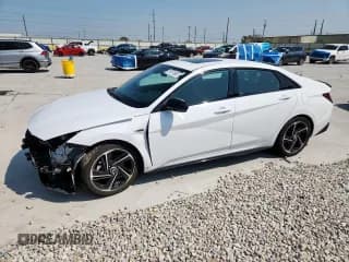 ✅ 2022 Hyundai Elantra N Line • VIN: KMHLR4AF1NU361634 • Lot: 71511685. Listed on Copart with 26,684 mi. Free auction sales archive from the USA and detailed vehicle history report at DreamBid. Image 1.
