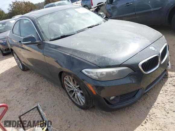 ✅ 2014 BMW 2 Series 228i • VIN: WBA1F5C57EVV99185 • Лот: 41712282. Опубликован ранее на IAAI с пробегом 156 783 миль. Бесплатный доступ к архиву аукционных продаж из США и подробный отчёт об истории автомобиля на DreamBid. Изображение 1.