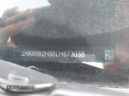 ✅ 2020 Honda CR-V EX-L • VIN: 2HKRW2H88LH673038 • Lot: 43736379. Listed on IAAI with 95,932 mi. Free auction sales archive from the USA and detailed vehicle history report at DreamBid. Image 9.