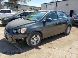 2015 Chevrolet Sonic LT с VIN 1G1JC5SH6F4204453, выставлен на аукционе Copart как лот 70296154 с пробегом Не указан миль и Списание • Salvage title. История ставок и продаж доступна на DreamBid. Изображение 1.