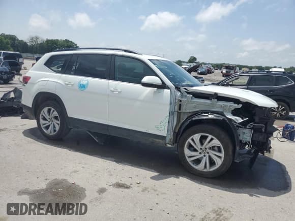 ✅ 2023 Volkswagen Atlas SE • VIN: 1V2KR2CAXPC543085 • Lot: 57314235. Listed on Copart with 28,358 mi. Free auction sales archive from the USA and detailed vehicle history report at DreamBid. Image 4.