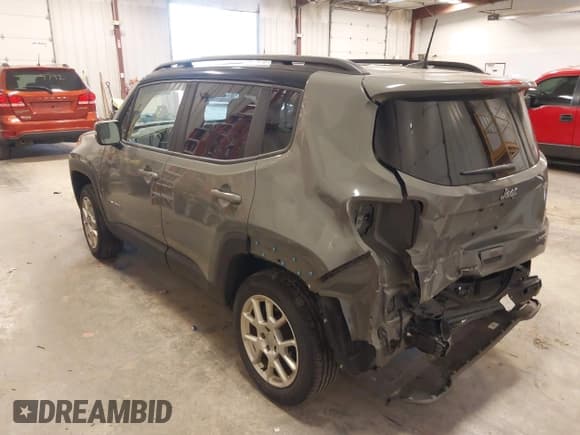 ✅ 2021 Jeep Renegade Limited • VIN: ZACNJDD17MPM55194 • Lot: 43608306. Wystawiony na IAAI z przebiegiem 60 459 mil. Bezpłatny archiwum sprzedaży aukcyjnych z USA i szczegółowy raport historii pojazdu na DreamBid. Zdjęcie 3.